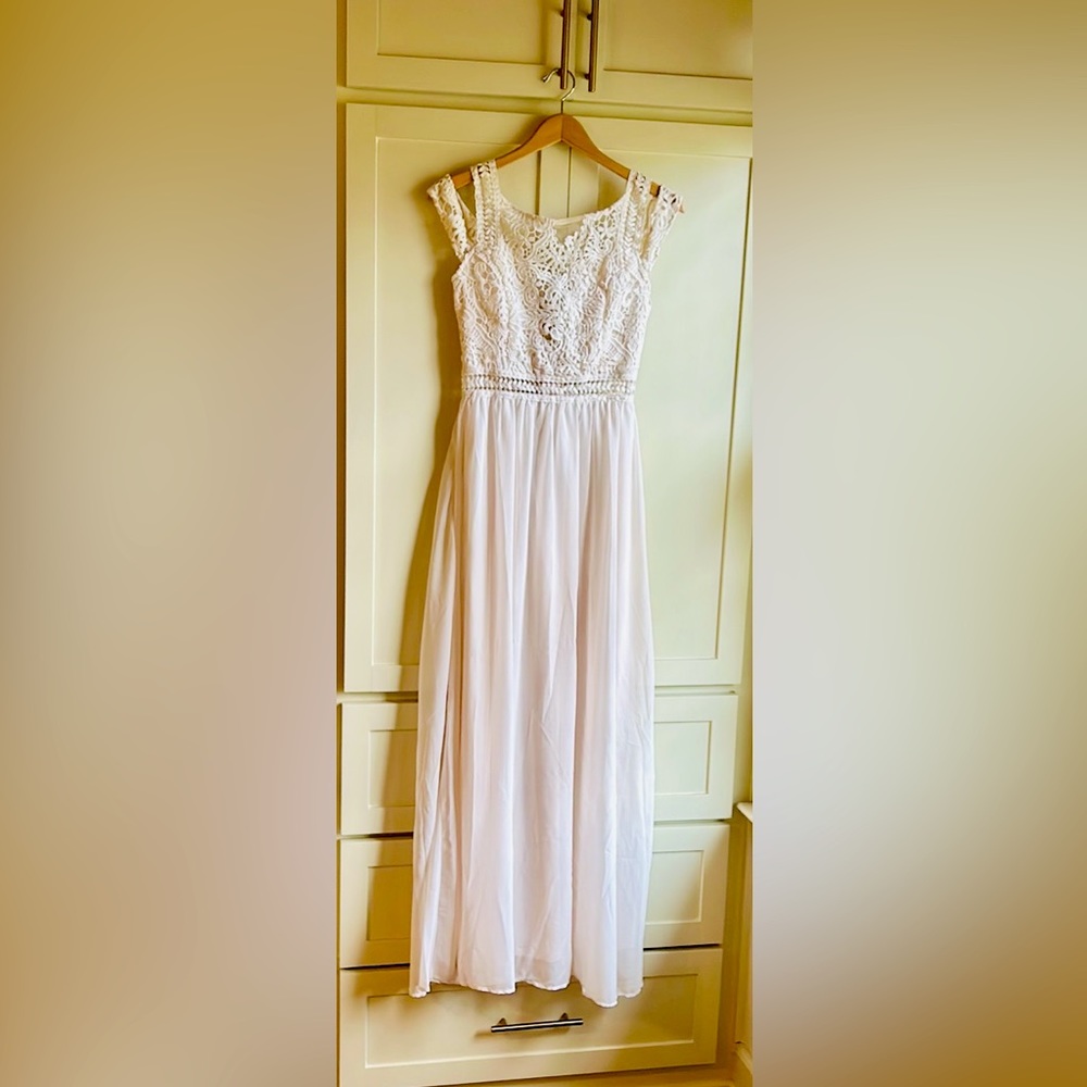 White Lace Dress